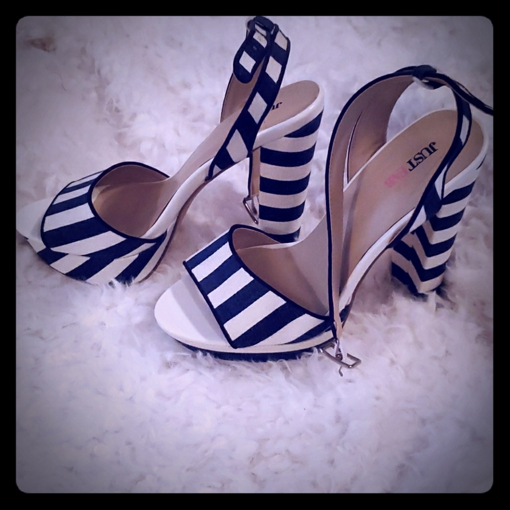 Just fab heel sandal